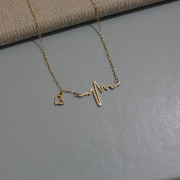 heartbeat necklace - Picture 6 of 6
